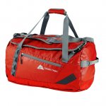 Ozark Trail 50L Duffel Bag with Backpack Straps,Unisex,Solid Red