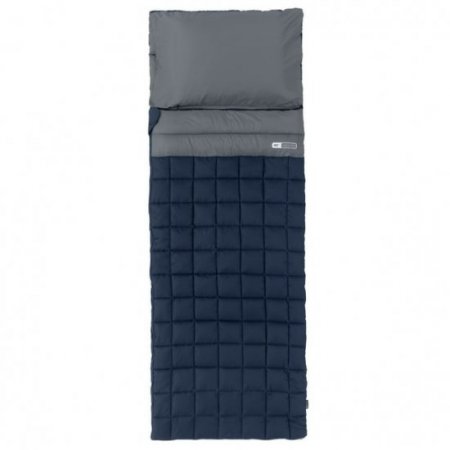 Ozark Trail 40F Weighted Adult Sleeping Bag - Navy & Gray (size 95 in. x 34 in.)