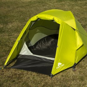 Ozark Trail 2 Person Lightweight Backpacking Tent,Green,82.5" x 55" x 40",7.83 lbs.
