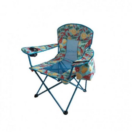 Ozark Trail Oversized Mesh Cooler Chair,Crawfish with Words