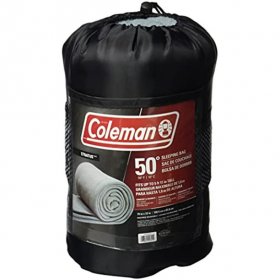 Coleman 102723 33 x 75 in. Fleece Sleep Bag