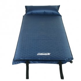 Coleman Self-Inflating Sleeping Camp Pad with Pillow, 76" x 25"