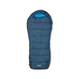 Coleman Tidelands 30 Big & Tall Mummy Insulated Sleeping Bag, Blue