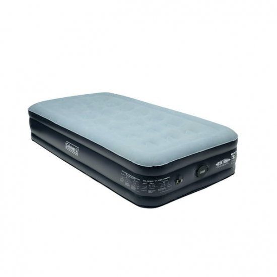 Coleman SupportRest Double-High Rechargeable 78 x 48 x 14\" Air Mattress, Twin