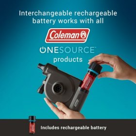 Coleman OneSource Air Bed Pump & Rechargeable Battery
