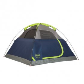 Coleman 3-Person Sundome Dome Camping Tent, Blue