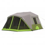 Ozark Trail 14' x 13.5' 9 Person 2 Room Instant Cabin Tent with Screen Room,30.8 lbs