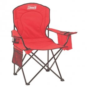 Chair Adult Quad W/cooler Red