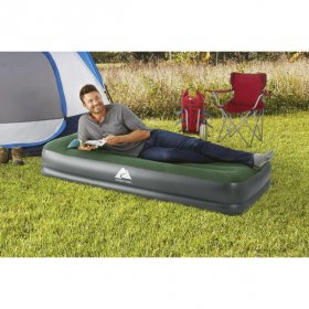 Ozark Trail 14" Air Mattress with In & Out Pump,Twin