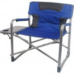 Ozark Trail Camping Director Chair XXL,Blue,Adult
