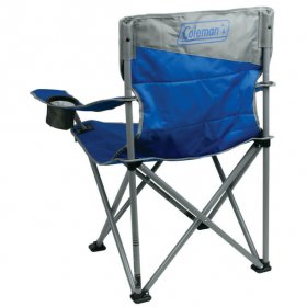 Coleman Big-N-Tall Adult Quad Camping Chair, Blue